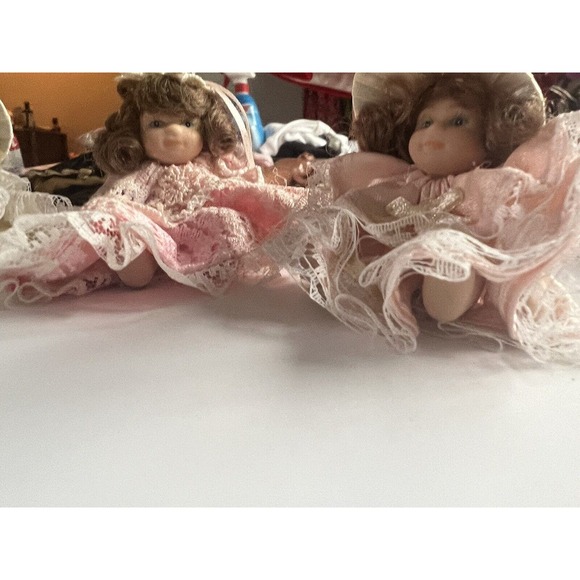Cameo Kids Collection Porcelain‎ Mini Southern Belles- Lot Of 4 ~￼ Poseable - Picture 9 of 16